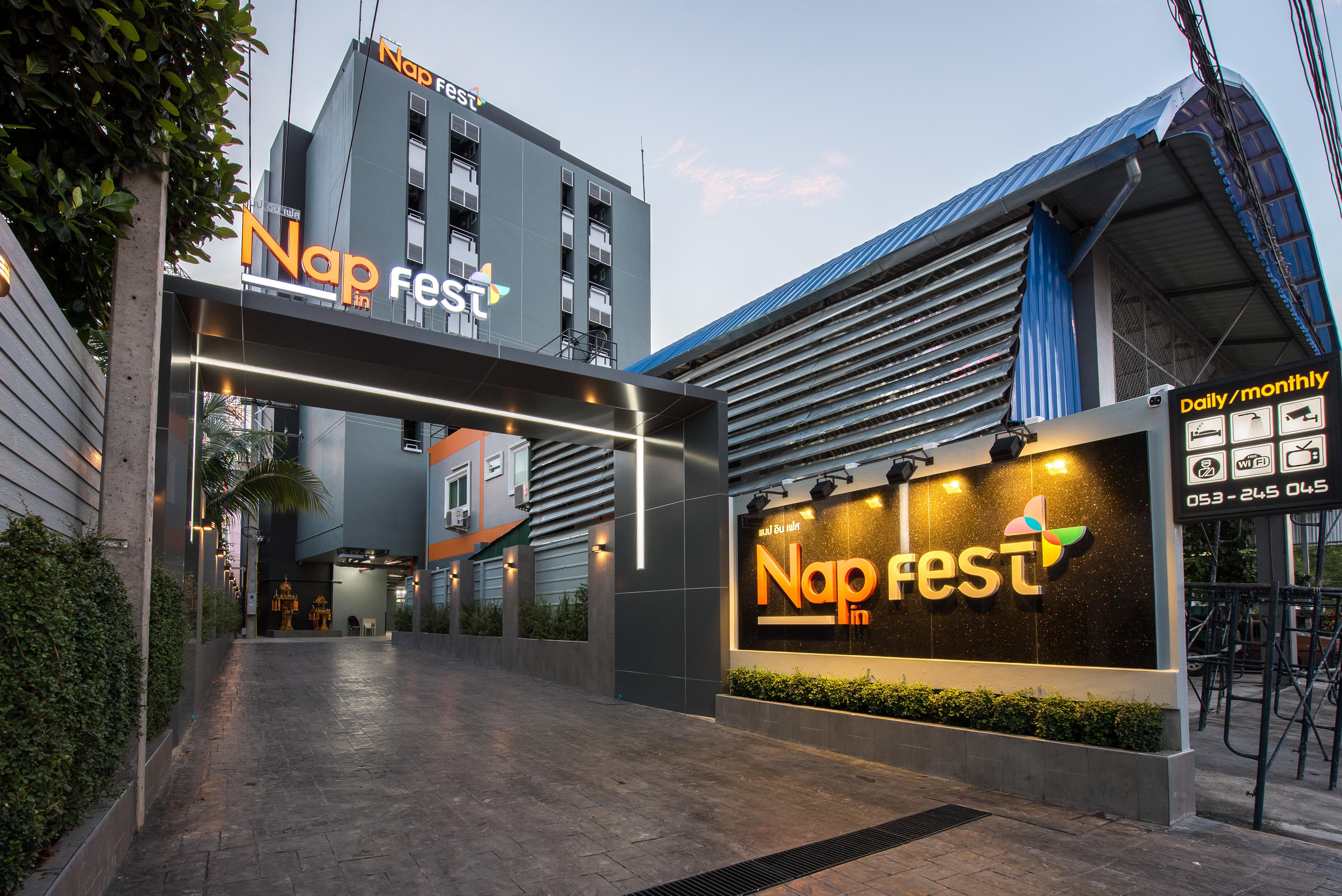 Nap In Fest Otel Chiang Mai Dış mekan fotoğraf